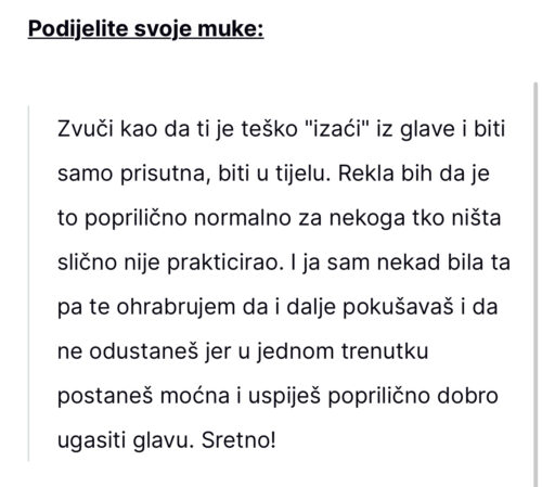 Testimonial audio vježba za žene